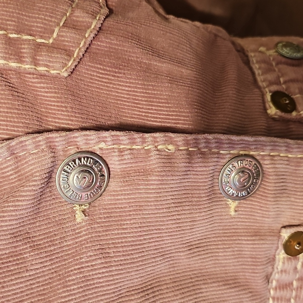 True Religion Pink Corduroy Jacket - Picture 7 of 8